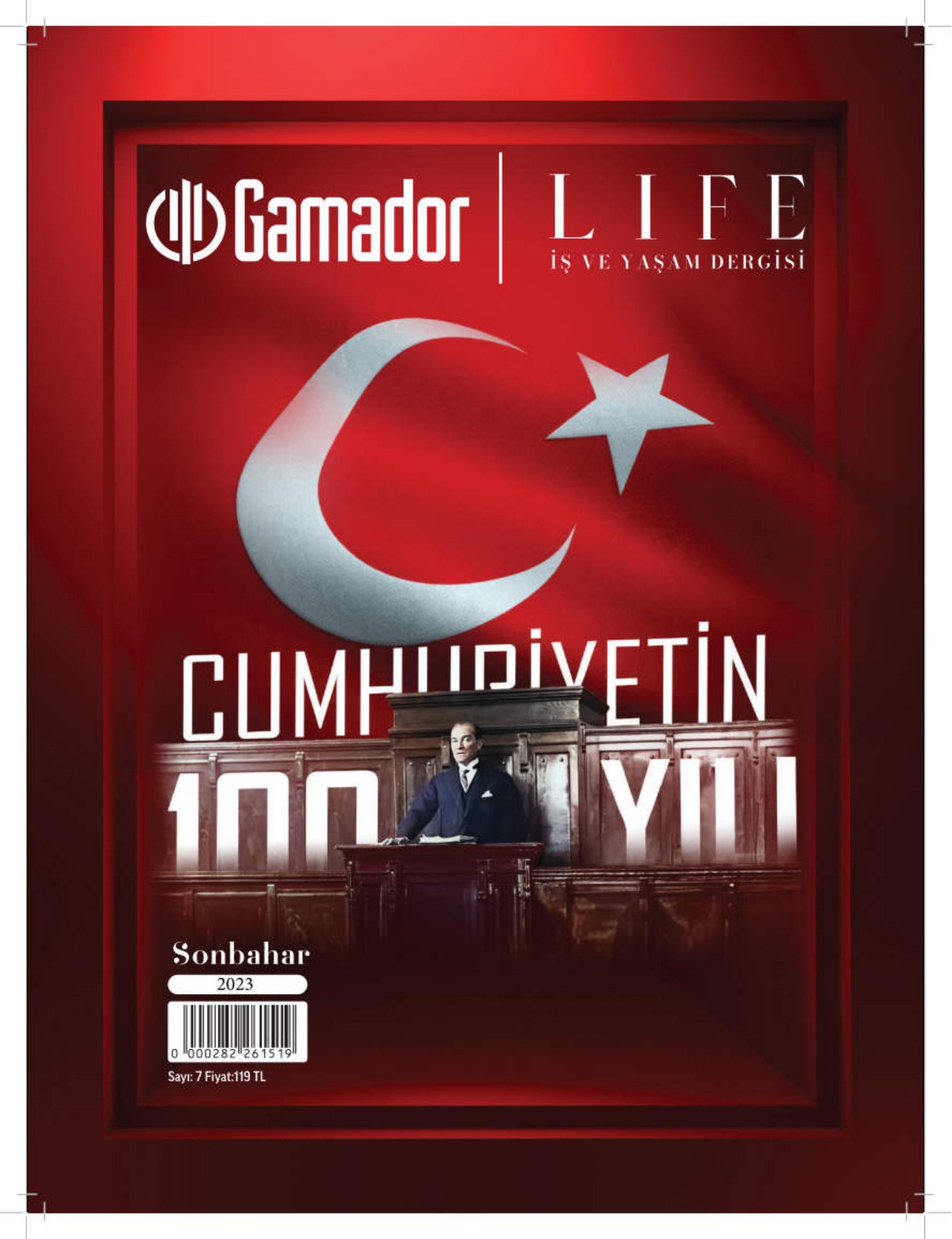 Gamador Life — Cumhuriyetin 100. Yılı kapağı